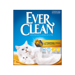 铂钻 EverClean铂钻猫砂膨润土矿砂美国进口矿石除臭低尘金标蓝标25磅 小金盒6L (5.4kg) 25lb /11.3kg