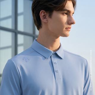 迪桑特 TRICOT凉感防晒UPF50+ 蓝色 2XL POLO衫