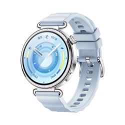 华为 WATCH GT 6 41mm 智能手表 冰雪蓝氟橡胶表带