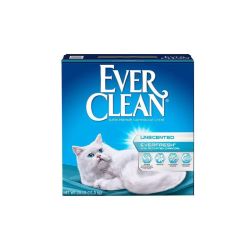 铂钻 EverClean）美国铂钻猫砂25磅除臭结团膨润土蓝白红紫金标Everclean除臭结团 白标低粉尘活性炭通用款25磅