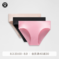 lululemon InvisiWear中腰比基尼内裤*3条 速干