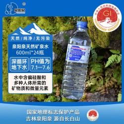 泉阳泉 天然矿泉水 600ml*24瓶
