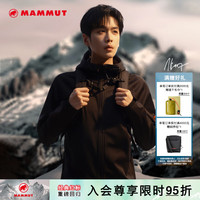 MAMMUT Clion 男女款运动户外防风防泼水透汽保暖连帽鹅绒羽绒服 黑色 S