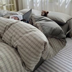 无印良品 纯棉四件套
