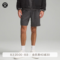 lululemon Soft Jersey 男士针织短裤 7英寸 杂色黑 XS