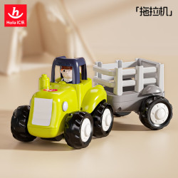 汇乐玩具 HUILE TOYS）工程车队婴幼儿童汽车玩具宝宝挖掘机玩具车男孩1-3岁 -拖拉机