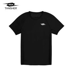 TANSHEZHE 弹射者 小方格 运动t恤短袖