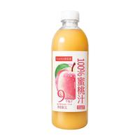 多乐多 100%蜜桃汁 果汁饮料1L