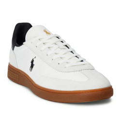RALPH LAUREN 男士休闲鞋 Bedford Leather Suede Sneakers