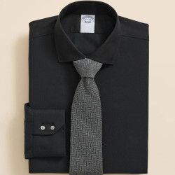 Brooks Brothers 弹力Supima棉免烫人字纹衬衫