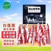 白荡里 黑猪肋排边软骨条4斤