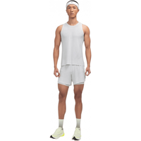 lululemon Fast and Free Airflow 男士跑步背心 LM1328S 蒸汽灰 2XL
