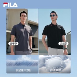 FILA 王阳同款休闲通勤POLO衫