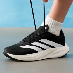 adidas 跑步鞋男女鞋低帮舒适透气简约运动休闲鞋