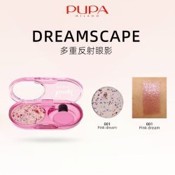 PUPA 四色眼影盘 珠光细闪哑光眼影玩妆多色系