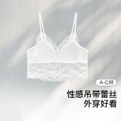 Ubras 夏季吊带深V三角杯背心文胸聚拢薄杯女士内衣