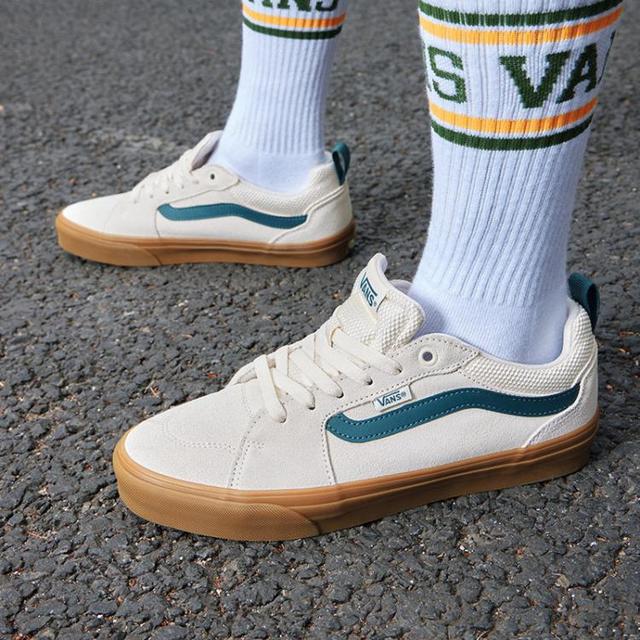 VANS 官方 Filmore奶油色美式复古男鞋板鞋