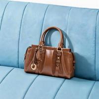CHARLES & KEITH CHARLES&KEITH 褶皱包挂手提小方包波士顿包CK2-30671820礼物女生