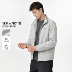 DKNY 外套男款春秋 清新感立领户外软壳夹克
