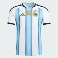 adidas 阿根廷队球迷版主场足球短袖球衣