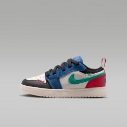 AIR JORDAN Jordan JORDAN 1 LOALT SE (PS)实战抗扭缓震低帮儿童小童篮球鞋