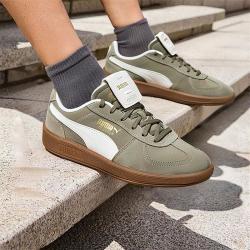 PUMA Palermo PREM IUM Suede休闲鞋女鞋男鞋时尚低帮板鞋耐磨运动鞋