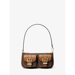MICHAEL KORS Zoe 女士手提包 Logo印花小号