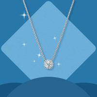 施华洛世奇 新品 ANGELIC 灵粹优雅 125周年纪念款 项链 镀白金色 5567931