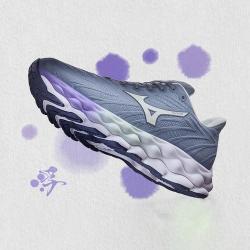 美津浓 透气缓震回弹 运动鞋