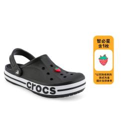 crocs 女凉鞋 男女款户外沙滩轻便舒适洞洞鞋组合套装 含鞋花