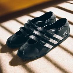 adidas 三叶草 ANFU MJ W 休闲复古玛丽珍薄底T头鞋