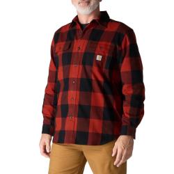 carhartt 男士磨毛棉法兰绒 衬衣107013