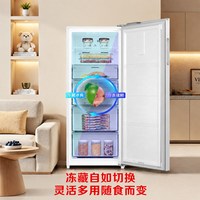容声 大冰象201升立式家用小型抽屉式冰柜冷柜冷冻冷藏单门小冰箱