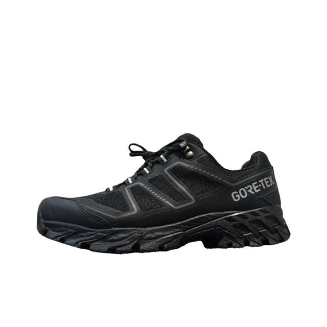 探路者 【专业防水】男女款 GORE-TEX户外超轻徒步鞋 黑色