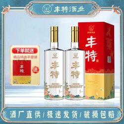 丰特 金曲 浓香型白酒52度500mL*2瓶