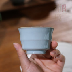 景盏 中式高端全手工马蹄杯