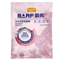 麦富迪 barf霸弗猫粮添加主食冻干营养全价天然成幼猫粮 Barf天然牛肉成猫试吃装100g