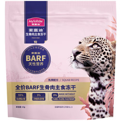 麦富迪 猫粮 barf霸弗生骨肉主食冻干猫粮 成猫幼猫全阶段无谷猫粮 随机口味15g