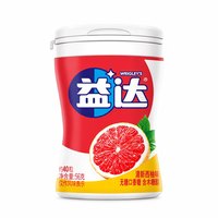益达 口香糖木糖醇56g瓶装清新西柚味