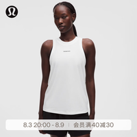 lululemon Jersey 女士训练平纹针织运动背心 *文字徽标