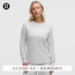 lululemon All Yours 女士棉混纺长袖 T 恤