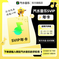 汽水音乐 SVIP年卡汽水音乐会员SVIP1年直充到账 汽水音乐SVIP 1年