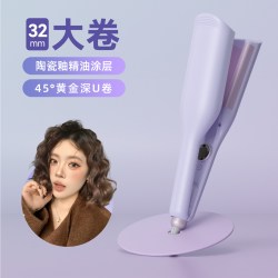 奥克斯 深U蛋卷头卷发棒32mm水波纹蛋卷棒持久定型蛋蛋卷卷发神器