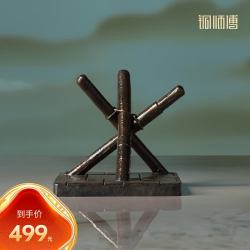 铜师傅 关帝祖庙系列《梐枑（挡众）》 桌面铜摆件家居装饰工艺品