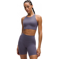 lululemon LightLift 女士运动内衣 B/C杯 葡萄朦胧紫 XXS