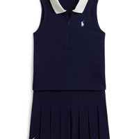 RALPH LAUREN 大童款 运动套装 Polo 衫+短裙
