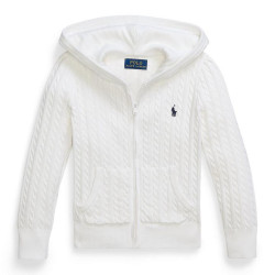 RALPH LAUREN 大童款全拉链连帽衫