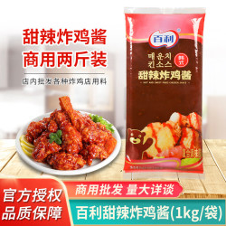 百利 韩式甜辣炸鸡酱1kg商用韩国料理炸鸡年糕烤肉饭酱调味酱商用 百利甜辣炸鸡酱1kg