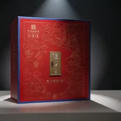 泸州老窖 特曲花开富贵礼盒 52度 浓香型白酒 500ml*2瓶