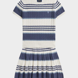 RALPH LAUREN 女童连衣裙两件套 上衣+裙子